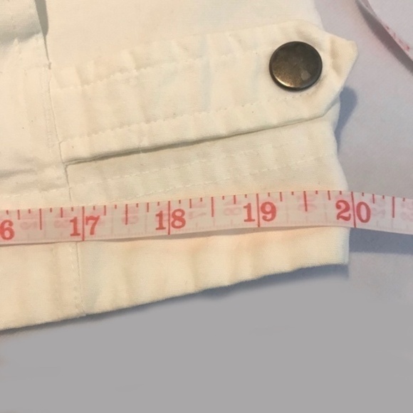 Canvas white columbia zip front jacket 🤍 - Picture 12 of 13